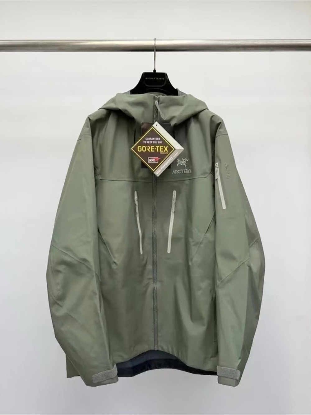 Arc'teryxx Men's Gore-Tex Hooded Jacket - Sage Green
